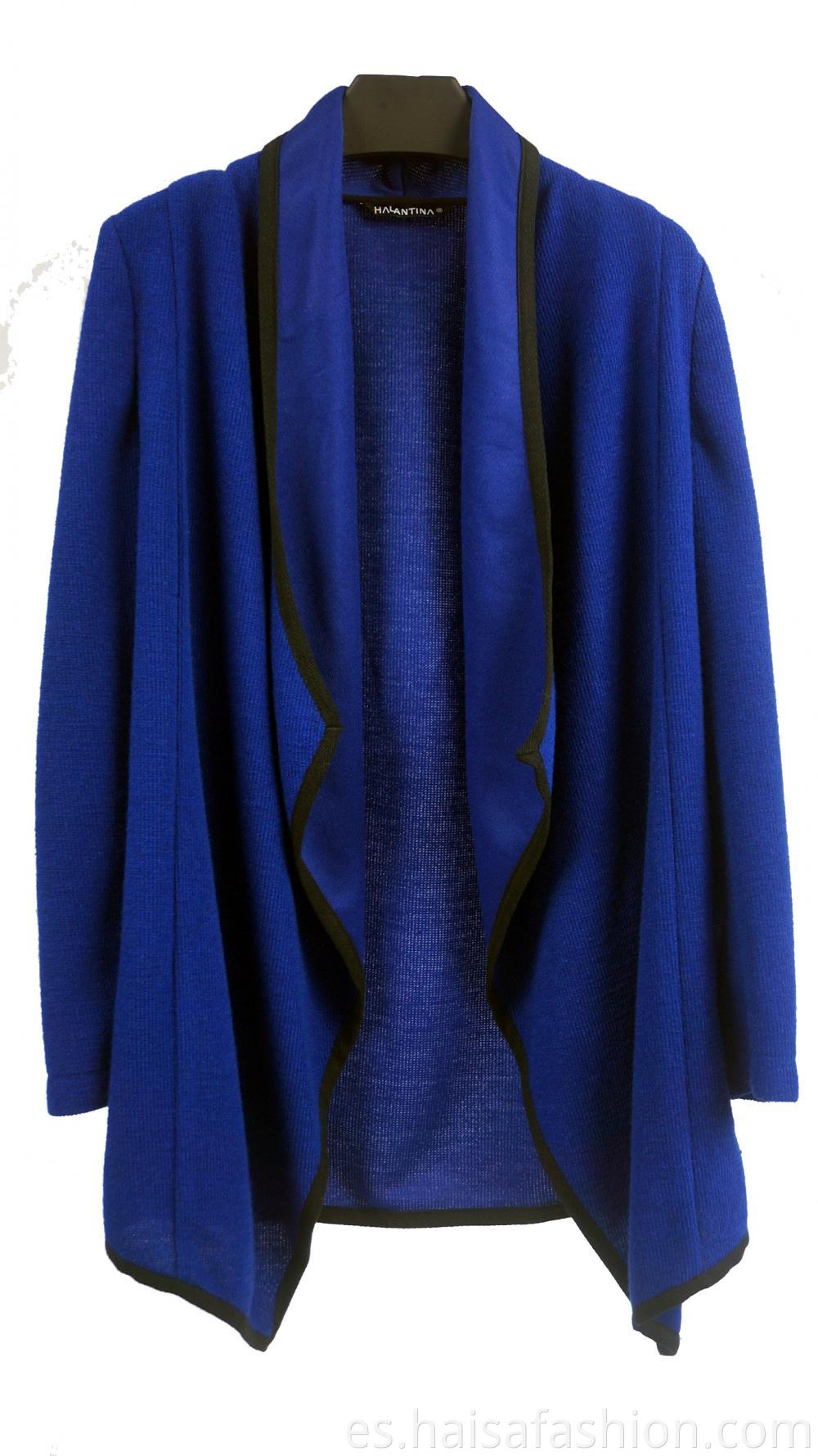 A Dark Blue Knit For Ladies